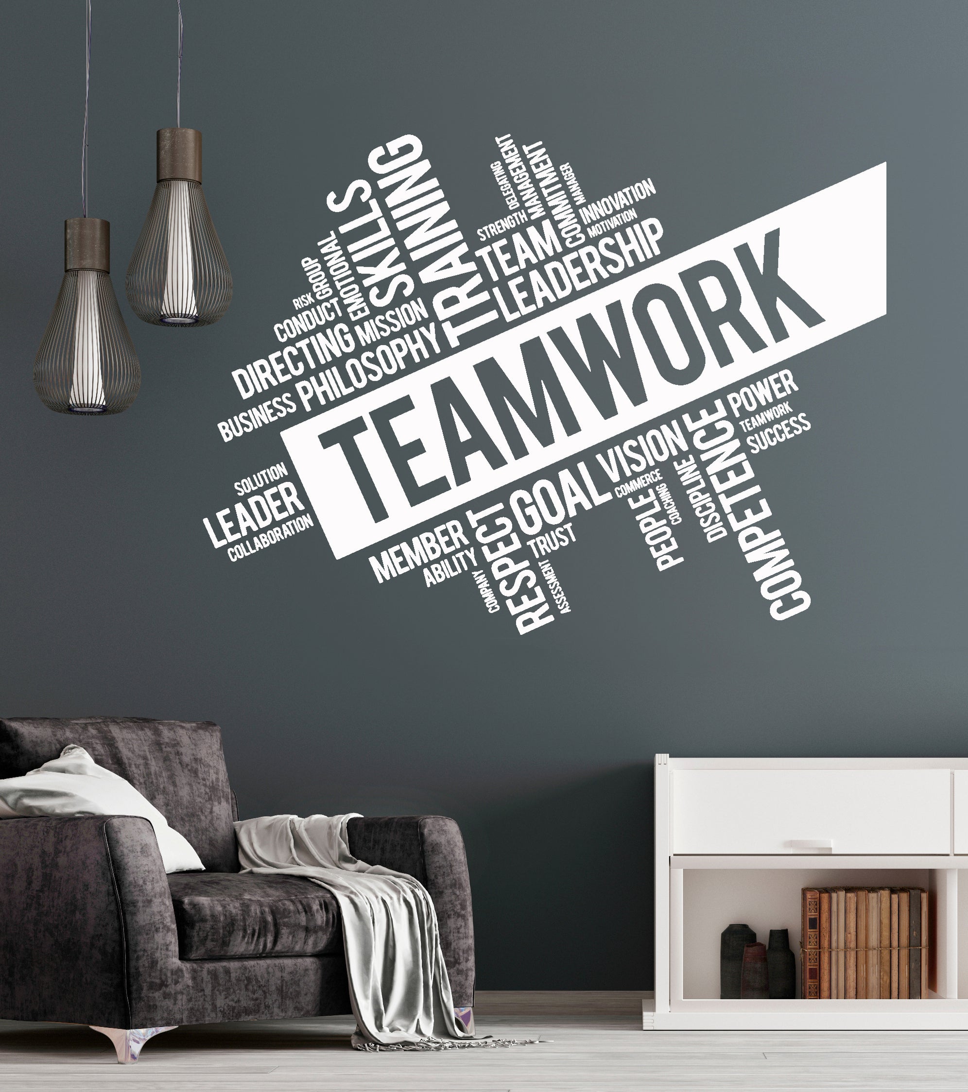 Workdesk Decals Office And Teamwork Wall Decals — Wallstickers4you