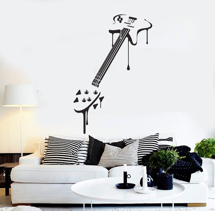 Vinyl Wall Decal Electric Guitar Art Musical Instrument Music Stickers Mural Unique Gift (ig5021)