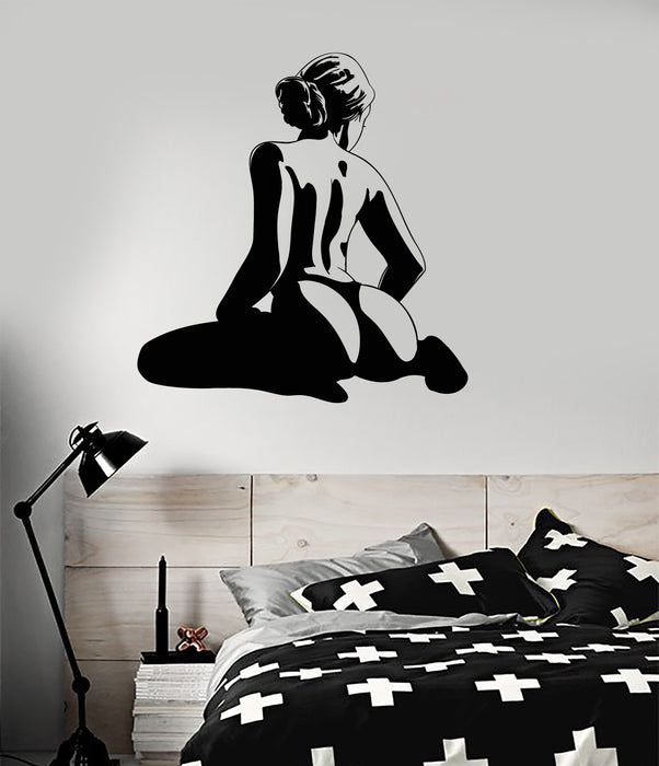 Vinyl Wall Decal Hot Sexy Naked Woman Adult Bedroom Decor Stickers Mural Unique Gift (ig5180)