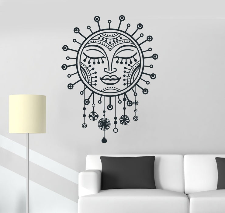 Vinyl Wall Decal Sun Amulets Bedroom Decoration Room Art Stickers Mural Unique Gift (ig5191)