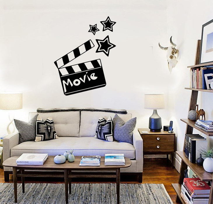 Movie Wall Stickers Director Film Cinema Filming Vinyl Decal Unique Gift (ig2385)