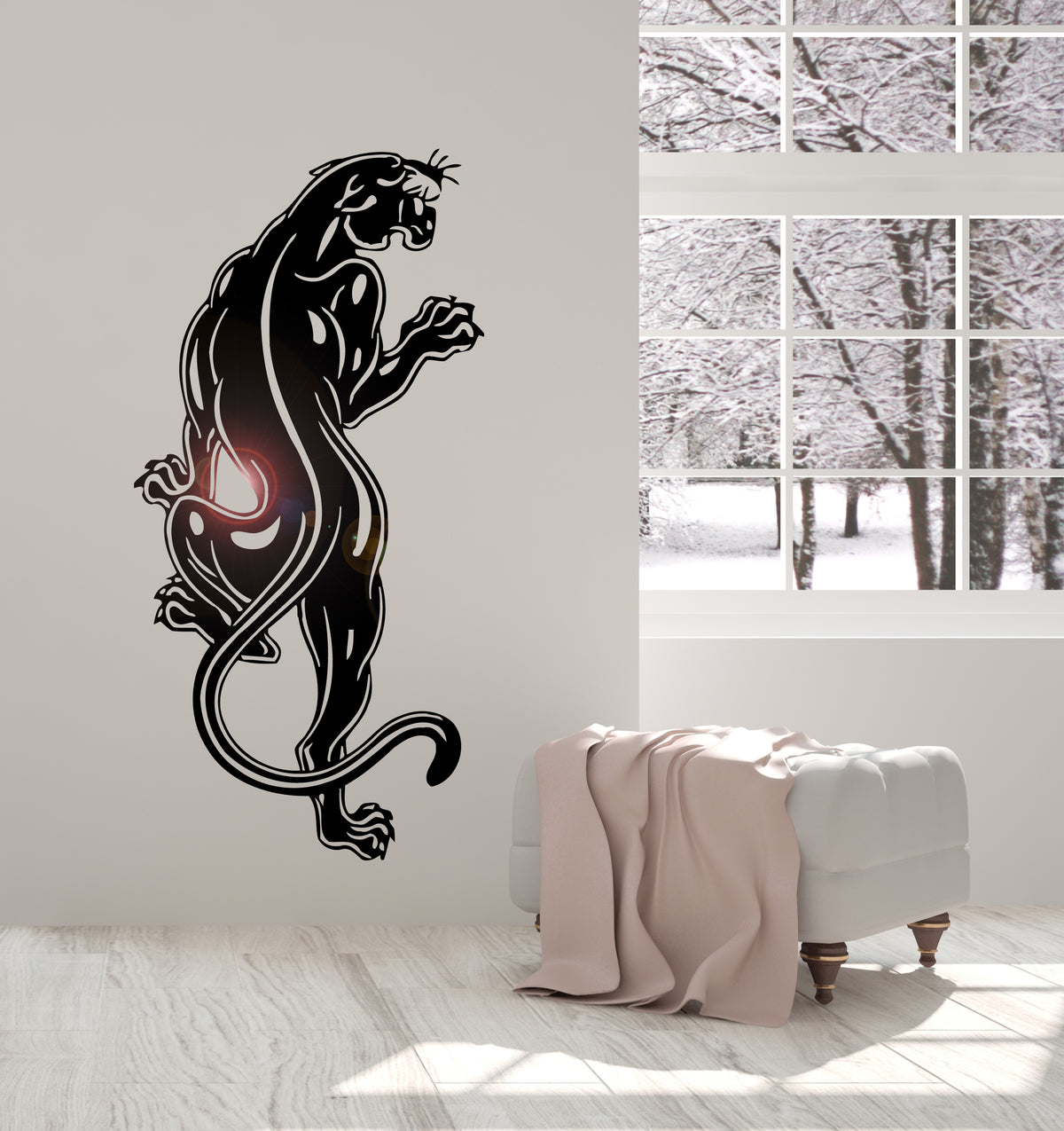 Tiger Animal Wall Stickers Vinyl Decal Panther Tribal Predator Unique ...