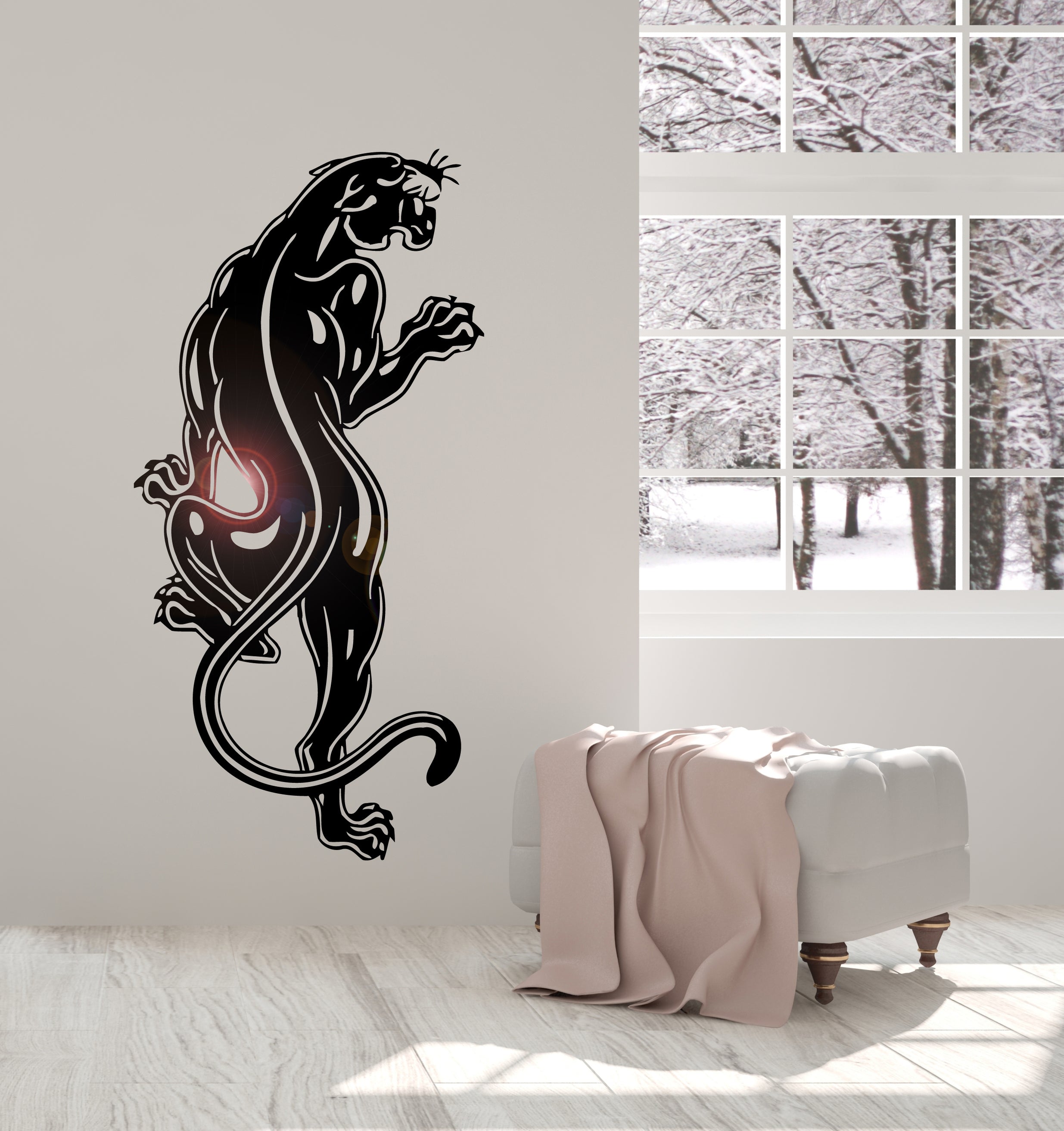 Tiger Animal Wall Stickers Vinyl Decal Panther Tribal Predator Unique ...