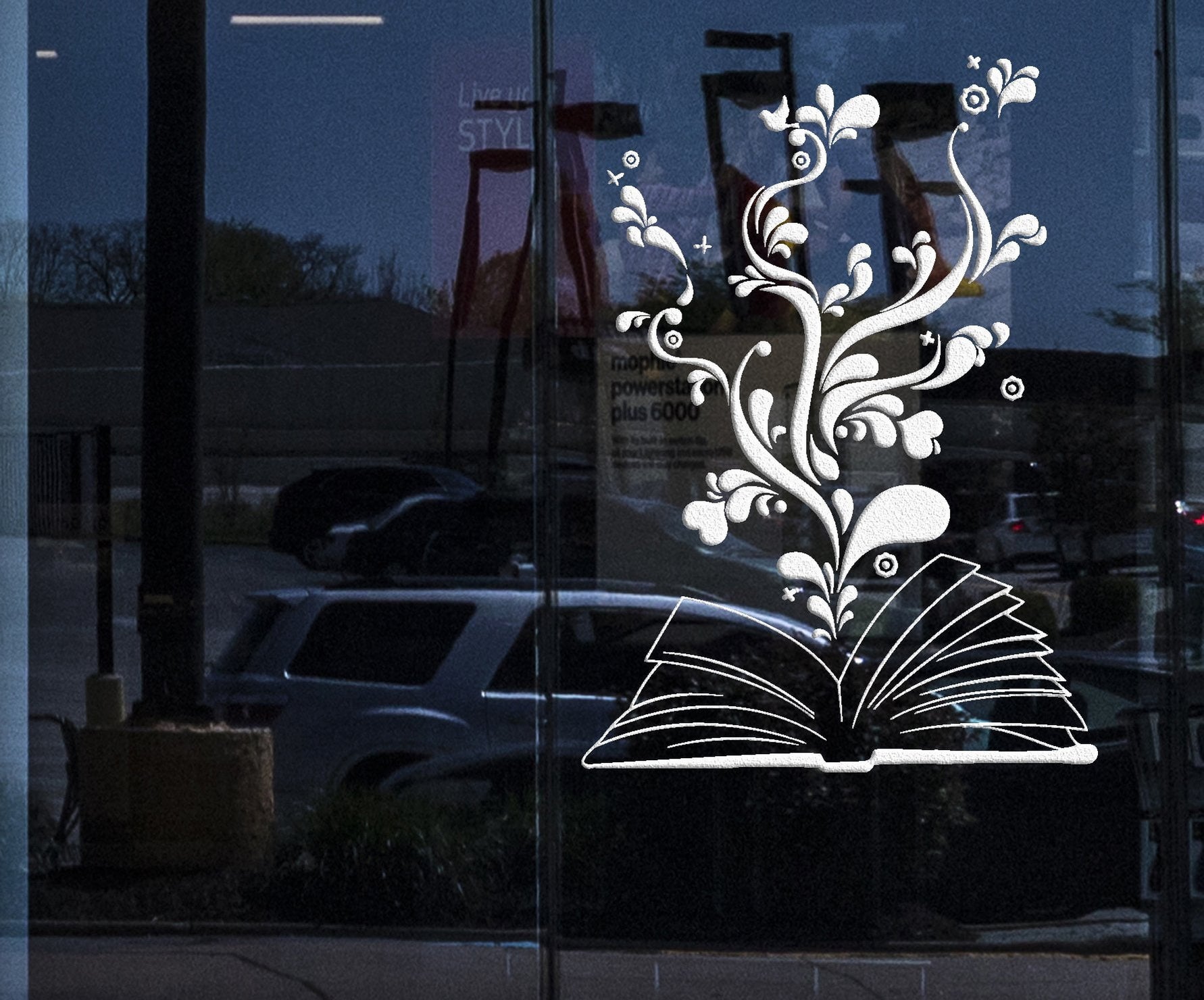 Library Window Decals Custom Book & Library Wall Stickers And Decals Collection — Page 2 ...