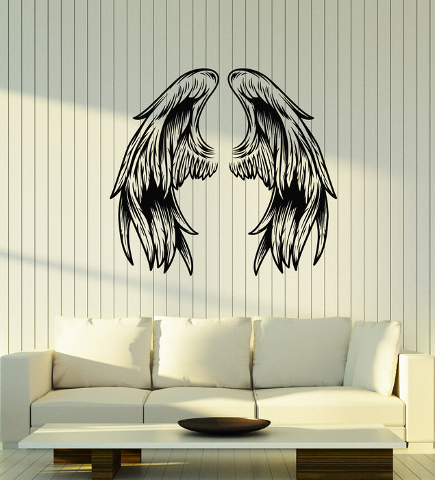 Vinyl Wall Decal Angel Magical Wings Beauty Home Decor Stickers Mural (g4454)