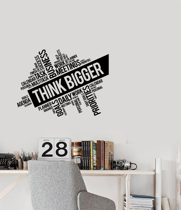 Vinyl Decal Wall Sticker Decor for Office Business Motivation Work space Unique Gift (g129)
