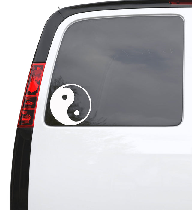 Auto Car Sticker Decal Yin Yang Zen Asian Style Truck Laptop Window 5" by 5" Unique Gift 147igc