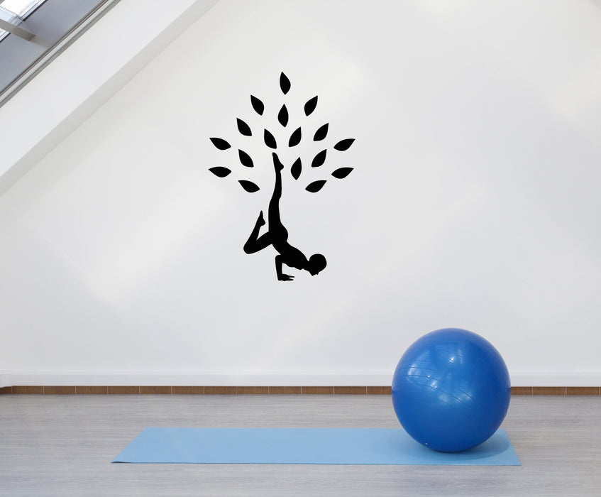 Vinyl Decal Wall Sticker Decor Yoga Gym Meditation Zen Unique Gift (g039)