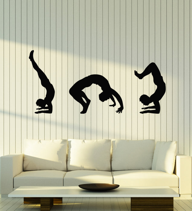 Vinyl Wall Decal Sports Physical Education School Fitness Exercise Stickers Mural (g2837)