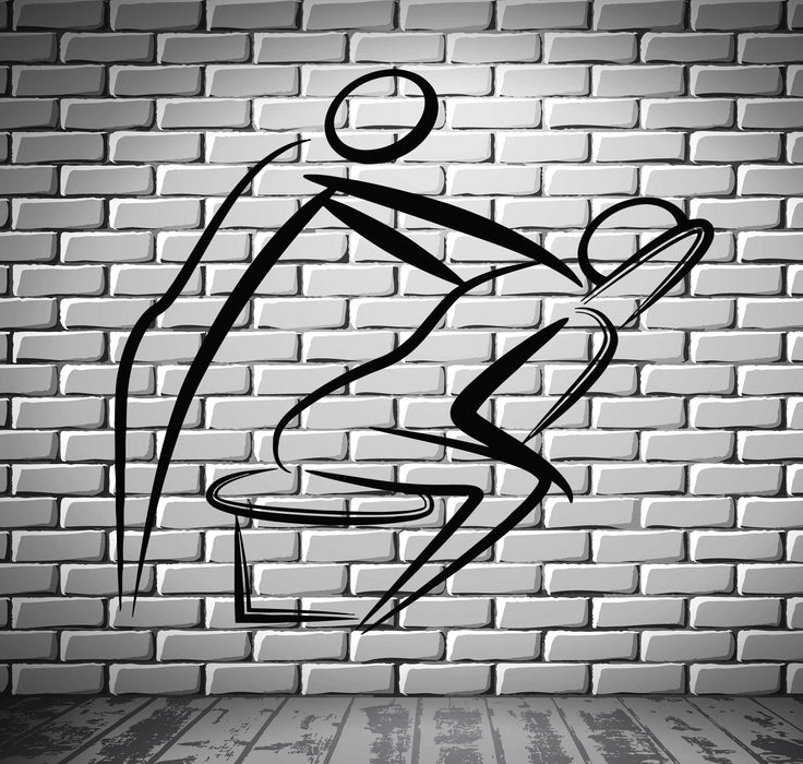 Autocollant mural en vinyle pour chaise de spa et de beauté, décoration de salon de massage, cadeau unique (z1128)