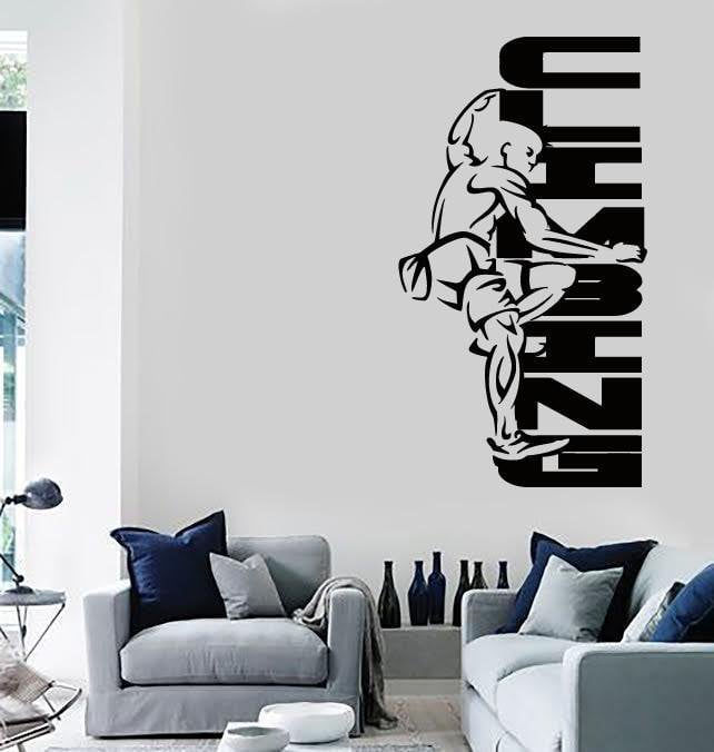 Vinyl Decal Wall Stickers Mounting Climbing Exteme Sport For Living Room (z1667)