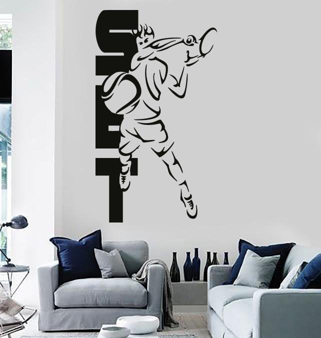 Vinyl Decal Wall Stickers Sport Tennis Set Cool Decor For Living Room (z1679)