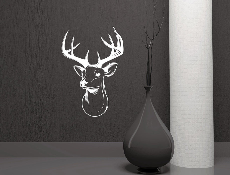 Vinyl Decal Wall Stickers Deer Hunt Hunting Hunter Decor For Garage Man Cave Unique Gift (z1832)