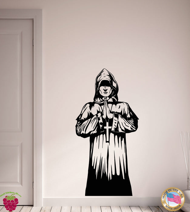 Wall Stickers Vinyl Decal Christianity Monk Apostle Religion Decor Unique Gift (z2020)