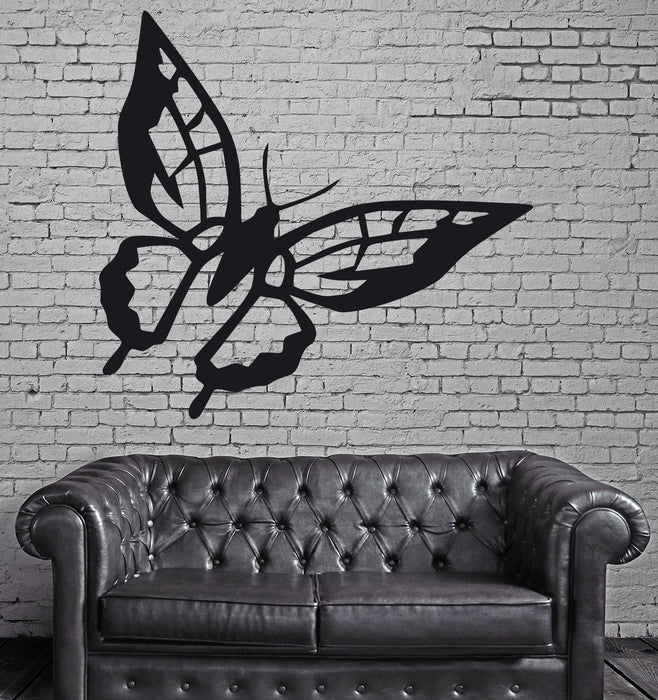 Butterfly Nature Wings Floral Decor Wall mural vinyl Decal Sticker Unique Gift z209