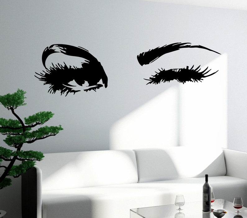 Wall Decal Eyes Sexy Girl Woman Vinyl Sticker Unique Gift z3260