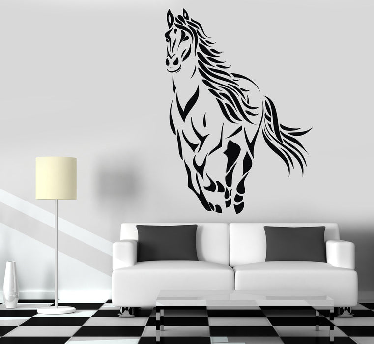 Wall Decals Horse Mustang Animal Freedom Vinyl Sticker Unique Gift z3294