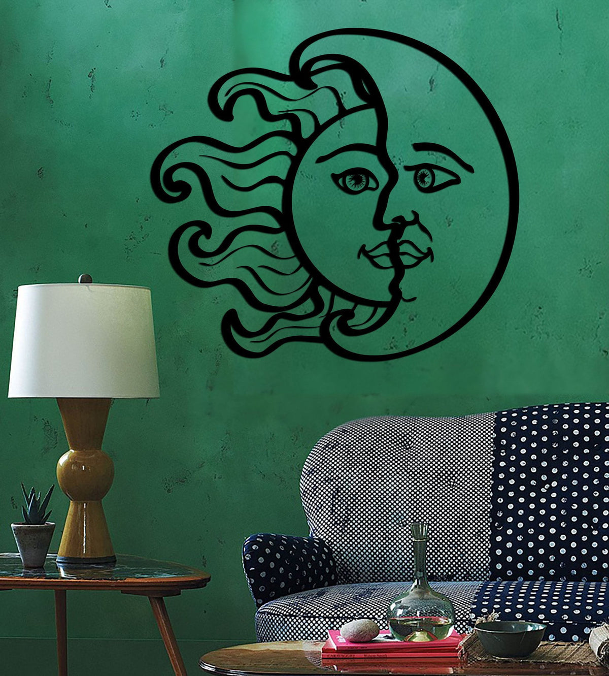 Wall Vinyl Sun Moon Magic Decal For Bedroom Mural Vinyl Decal Unique G 