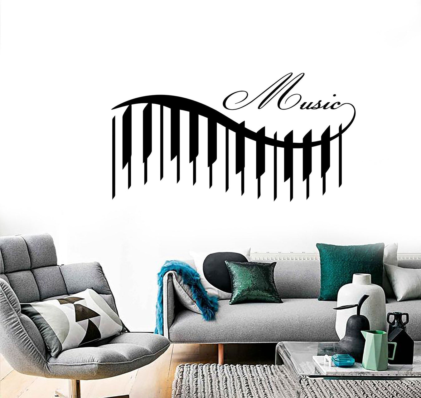 Wall Decals Piano