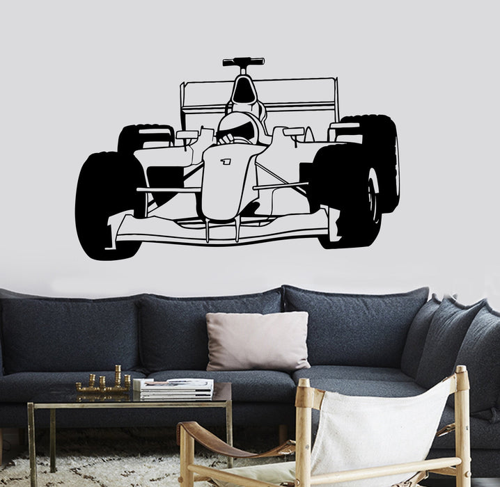 Wall Vinyl Decal Carting Karting Race Racing Cars Decor Unique Gift z3731