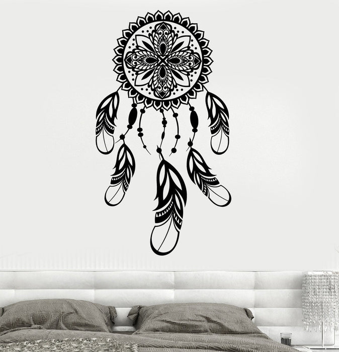 Wall Vinyl Decal Dreamcatcher Dream Catcher Magic Indian Decor Unique Gift z3793