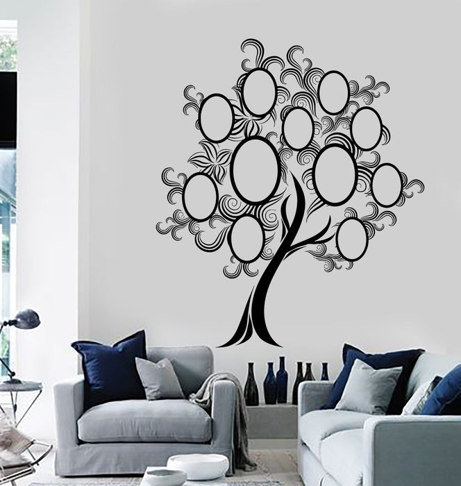Wall Mural Familty Tree Bedroom Living Room Cool Decor Unique Gift z3909