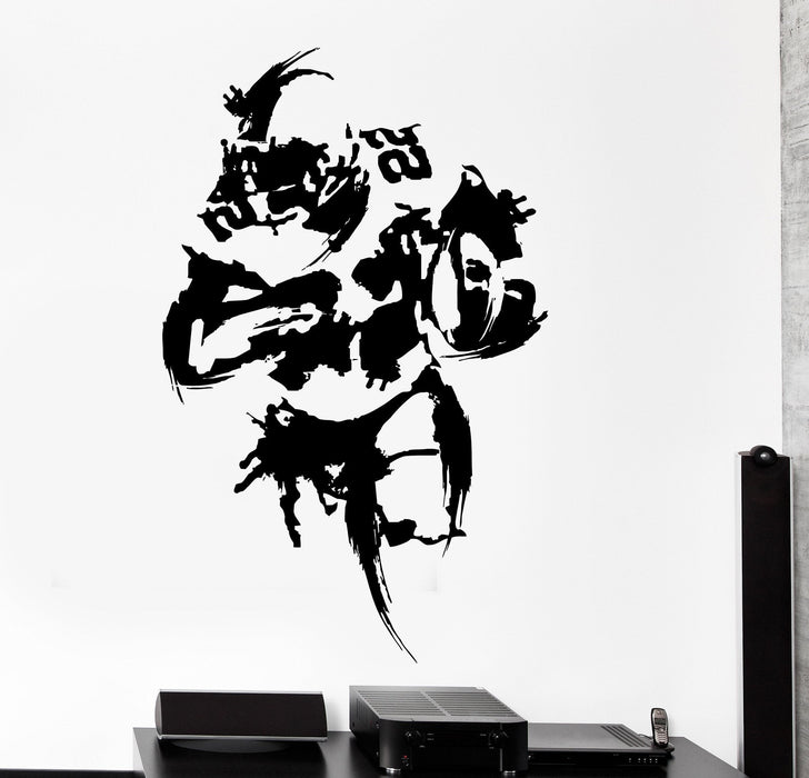 Wall Decal Football Player Super Bowl Wide Receiver Interior Decor Unique Gift z4002