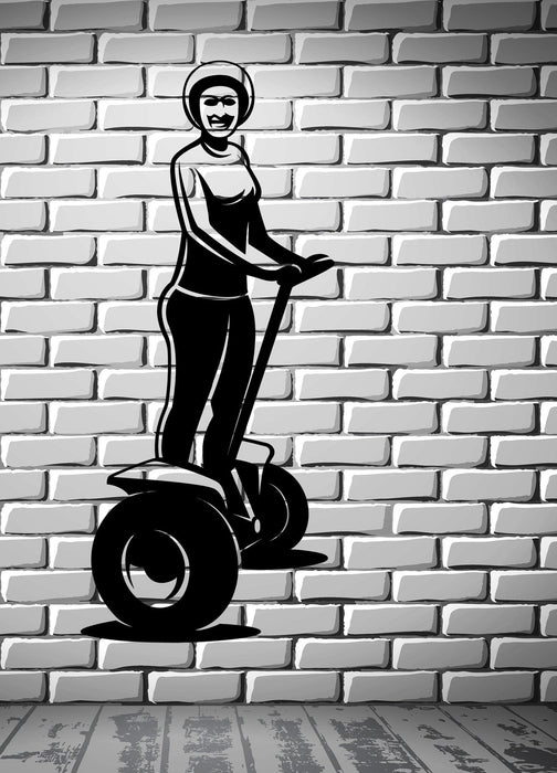 Wall Vinyl Decal Bicycle Scooter Vehicle Segways Home Interior Unique Gift z4585