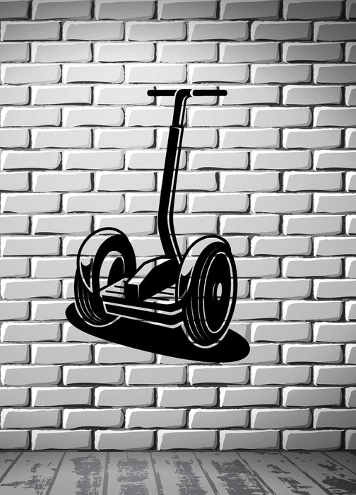 Wall Vinyl Decal Home Decor Bicycle Scooter Vehicle Segways Unique Gift z4586