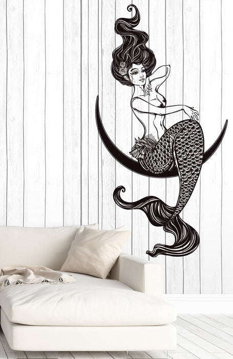 Vinyl Decal Wall Sticker Sexy Mermaid Fantasy Girl Ocean Home Decor Unique Gift (z4608)