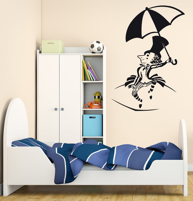 Wall Vinyl Decal Fairy Tale Character Ole Lukkoye Shows Dreams Kids Decor Unique Gift z4669