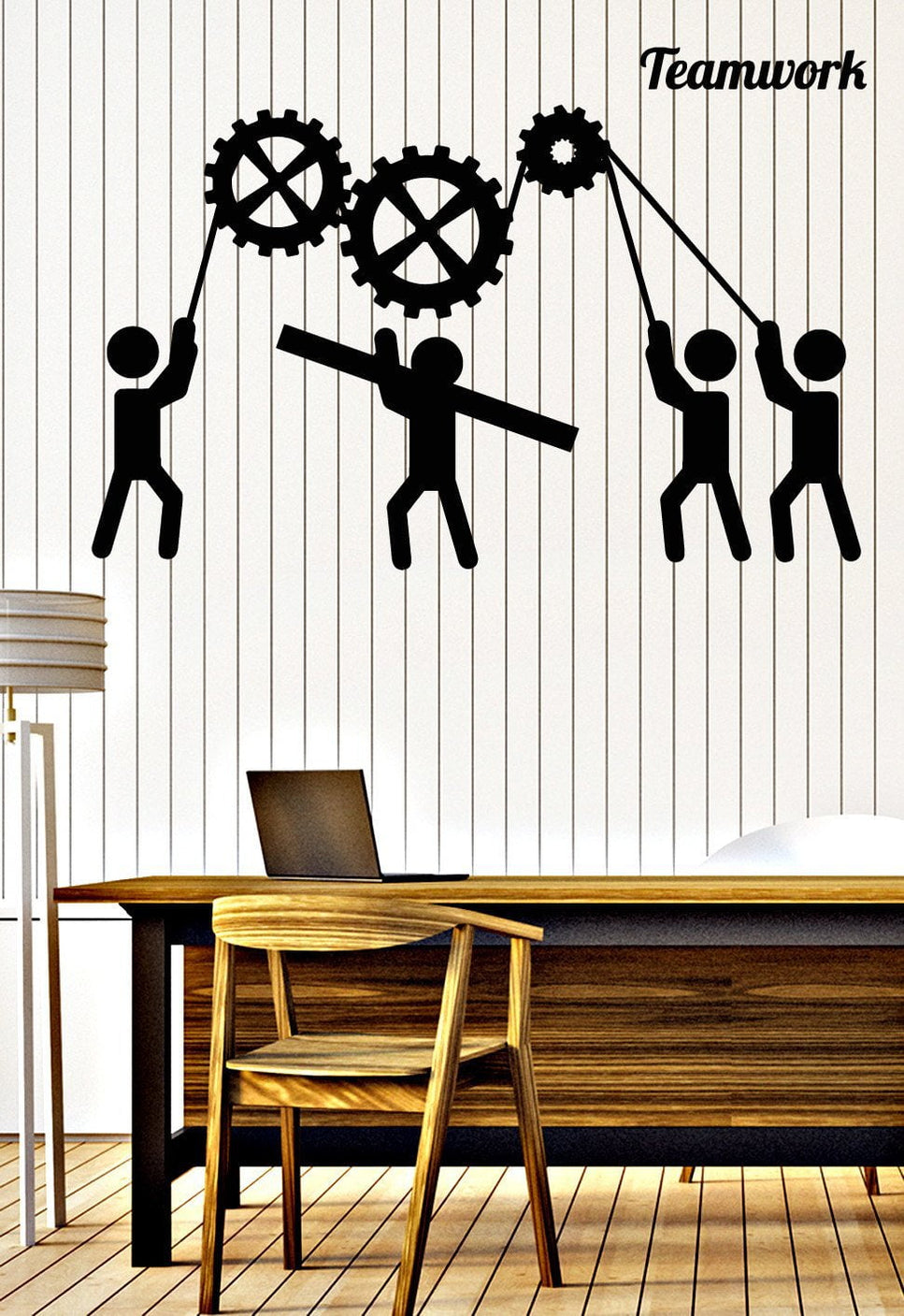Wall Stickers Vinyl Decal Team Business Work Teamwork Office Interior ...