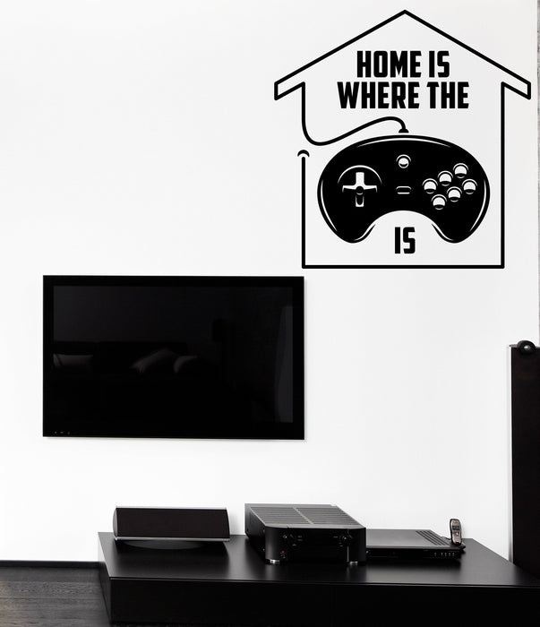 Wall Vinyl Decal  Buttons Game Console  Decor Games Room Unique Gift z4754