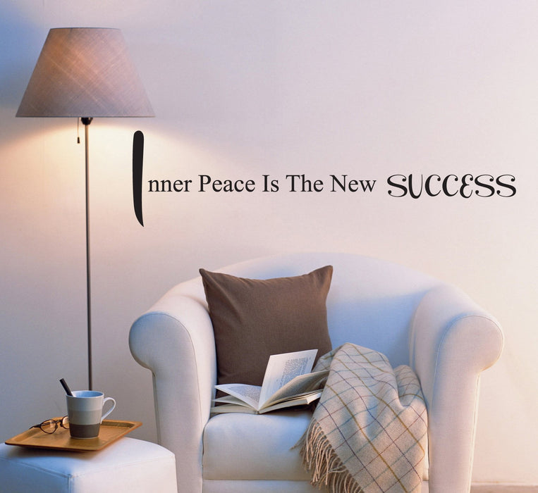 Wall Vinyl Decal Quote Lettering Words Inspiring Success z4900 (22.5 in X 5.5 in)