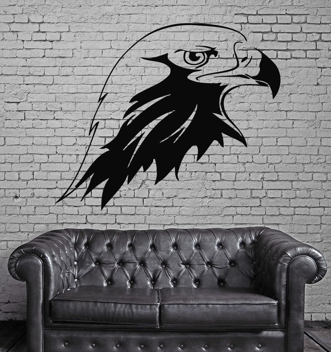 Eagle Head Birds Animals Kids Child Mural Wall Art Decor Vinyl Sticker Unique Gift z557