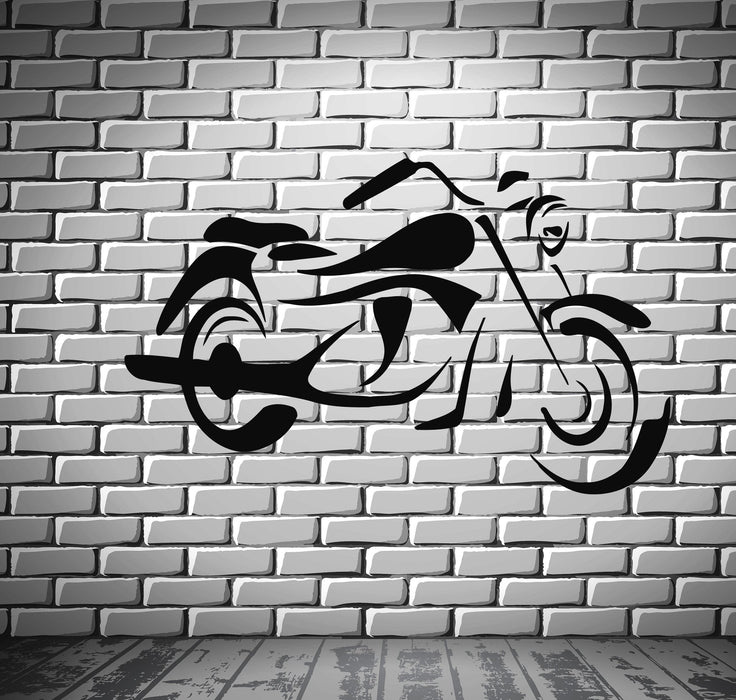 Bike Sport Race Motor Speed Extreme Mural Wall Art Decor Vinyl Sticker Unique Gift z644