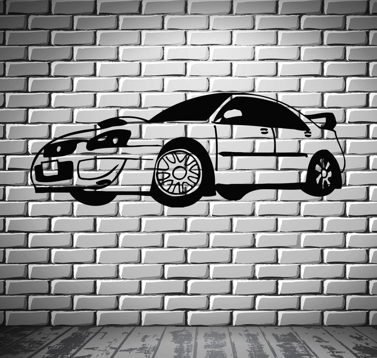 Sport Race Speed Car Motor Vehicle Mural  Wall Art Decor Vinyl Sticker Unique Gift z858