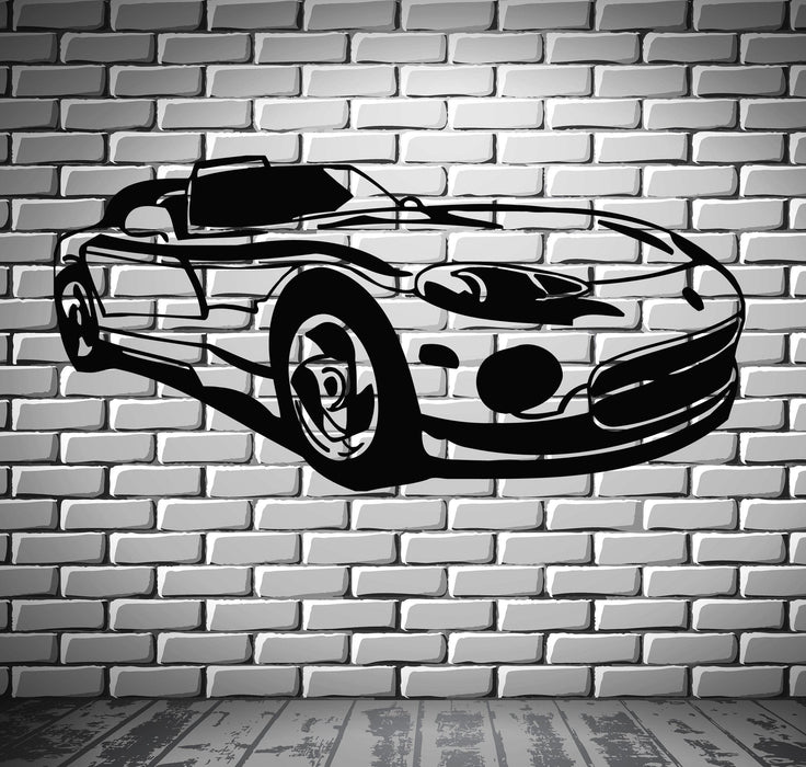 Sport Race Speed Car Motor Vehicle Mural  Wall Art Decor Vinyl Sticker Unique Gift z860