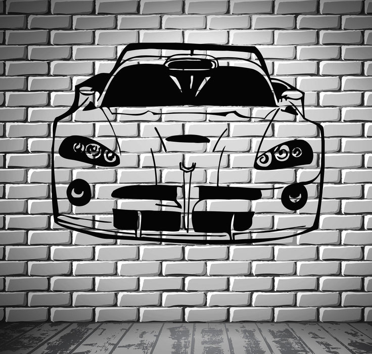 Sport Race Speed Car Motor Vehicle Mural  Wall Art Decor Vinyl Sticker Unique Gift z868