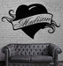 Madison Personalized Name Lettering Custom Wall Art Decor Vinyl Sticke ...